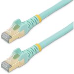 5m cat6a ethernet cable aqua