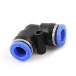 Tlily - 5pcs 5 / 16 'coude raccords rapides pour systeme de filtration d'eau