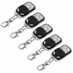 5pcs t�l�commande universel clonage portail electrique garage ouvre porte fob 433mhz remplacement porte ...