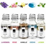 Markenartikel - 5x flacons d'huile essentielle 10ml senteurs lavande ocean jasmin rose vanille Markenartikel - 5x flacons d'huile essentielle 10ml senteurs lavande ocean jasmin rose vanille
