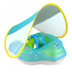 6 - 36 mois - l - boue bb gonflable avec parasol anneau de natation pour bb bb sige de piscine ...