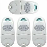 ?6. 5x3x1cm?4pcs t�l�commande came top432na telecommande came motorisation porte de garage telecommande ...