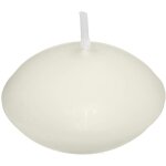 6 bougies parfumes many d4, 5cm blanc atmosphera crateur d'intrieur