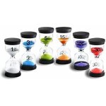 6 couleurs sablier set 1min / 3min / 5min / 10min / 15min / 30min dcoration horloge minuterie pour enfants ...