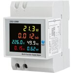 6 in 1 compteur d'�nergie monophas� ac40 - 300v 100a compteur d'�nergie num�rique, compteur d'�lectrique ...