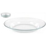 Assiette creuse duralex lys transparente 230 x 35 mm - lot de 6