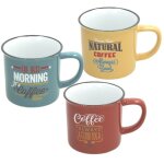 6 mug 39 cl assortis - vintage tognana 6 mug 39 cl assortis - vintage tognana