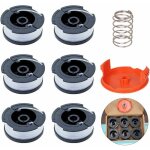 6 pcs black + decker bobine de rechange de tondeuse à gazon en nylon pour coupe - bordure bobine de fil ... 6 pcs black + decker bobine de rechange de tondeuse à gazon en nylon pour coupe - bordure bobine de fil ...