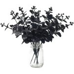 6 pcs d�corations de plantes d'eucalyptus artificielles branches d'eucalyptus artificielle faux eucalyptus ...