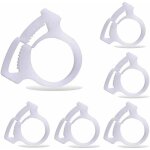 Aougo - 6 pièces b15 pinces de fixation du tuyau de balayage de piscine, convient pour le nettoyeur de ... Aougo - 6 pièces b15 pinces de fixation du tuyau de balayage de piscine, convient pour le nettoyeur de ...