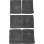 6 pi�ces coussin de nid pour poules en pe, accessoire de ponte gris pour poulailler