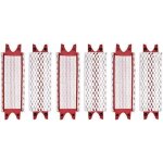 6 pices lavette pour vileda easywring ultramax, microfibre pour enlever la salet des sols durs(36x14cm) ...