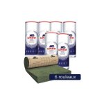 Ursa ? 8 rouleaux laine de verre semi - rigide rev�tu kraft ? �paisseur 140mm ? longueur 4600mm ? surface ...