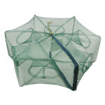 6 trous) 1 pice filet de pche pliant, sac de pche lanc  la main, cage de pche