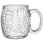 6 verre à cocktail 54, 5 cl transparent martelé - moscow mule - bormioli 6 verre à cocktail 54, 5 cl transparent martelé - moscow mule - bormioli