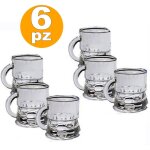 6 verres de la mug de liqueur mini cicchetto tir de rhum vodka chupitos