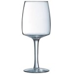 6 verre  pied 19 cl - equip home - luminarc