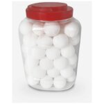 Playtown - 60 balles de ping - pong blanche professionnelles de diam�tre 40mm koule