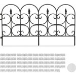 Relaxdays - 60x bordure de jardin plastique, cl�ture gazon 30 cm, 6 �l�ments, 4 m, parterre massif pelouse, ...