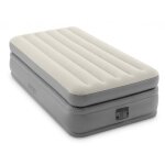 64162nd twin comfort elevated airbed matelas gonflable (l x l x h) 191 x 99 x 51 cm beige, marron c831082 ...