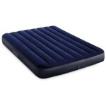 64758 durabeam classic matelas gonflable (l x l x h) 191 x 137 x 25 cm bleu y108002 - intex