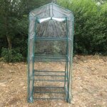 69 x 49 x 160 cm serre de jardin en pvc, tente b�che mod�le hb057