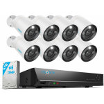 Reolink - 6k 12mp kit de surveillance, d�tection de personne / v�hicule, audio bidirectionnel, vision ...
