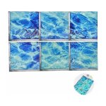 Alovez - 6pcs auto - adhsif antidrapant autocollants pour baignoires grands stickers salle de bain ...