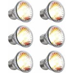 6pcs e27 lampe tortue, 25w ampoule chauffante, lampe chauffante terrarium, tortue soleil ampoule uva ...