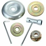 6pcs kit ecrou tete debroussailleuse universelle, pour d�broussailleuse thermique, stihl, echo, ryobi ...