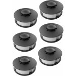 6x bobine bobine de rechange bobine double bobine adapt�e pour einhell tondeuse �lectrique gc - et4530 ...