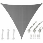 Amanka - 6x6x6 voile d'ombrage triangulaire respirante - toile de jardin uv avec fixation Amanka - 6x6x6 voile d'ombrage triangulaire respirante - toile de jardin uv avec fixation