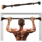 72 - 110cm barre de traction rglable pull - ups quipement de gymnastique d'exercice en acier (orange) ...