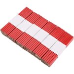 Promotion, lot de 72 crayons de charpentier, charpentier crayon, crayon de charpentier rouge 175mm, crayon ...