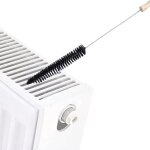 72cm brosse pour radiateur en poils de chvre - la brosse avec longue tte de brosse pour radiateurs