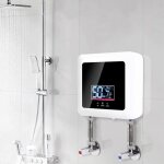 7500w chauffe - eau �lectrique instantan� pour douche, sans r�servoir sous �vier, mini chauffe eau portable, ...