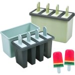 8 cellules moule  crme glace avec batonnet, moules  sucettes glaces, popsicle moules rutilisable, ...