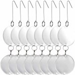 8 disques r�pulsifs anti - oiseaux cd en acier inoxydable r�fl�chissants double - face r�pulsifs anti ...