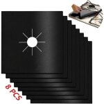 8 pcs brûleur de cuisinière réutilisable couvre plaque de cuisson à gaz protection d'écra cuisinière ... 8 pcs brûleur de cuisinière réutilisable couvre plaque de cuisson à gaz protection d'écra cuisinière ...
