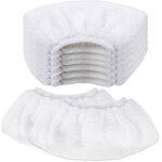 8 pcs nettoyage � la vapeur en microfibre lingette balai vapeur karcher bonnette microfibre chiffon pour ...