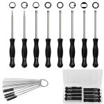 8 pcs tournevis de r�glage de carburateur towinle tournevis pour carburateur nettoyage moteur r�paration ...
