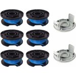 8 pi�ces bobine de rechange pour d�broussailleuse, compatible avec ryobi one + ac14rl3a - 18v 24v 40v, ...