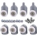 8 pièces roulettes pour porte de douche galet porte coulissante de 23 mm pour porte douche salle de bain ... 8 pièces roulettes pour porte de douche galet porte coulissante de 23 mm pour porte douche salle de bain ...