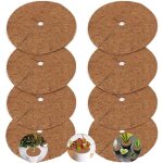 8 pices tapis plantes disque, tapis de dsherbage des plantes, tapis de protection pour plantes 20cm ...