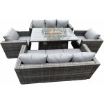 8 places extérieur pe rotin meubles de jardin foyer à gaz table à manger ensemble canapé salon 2 pc fauteuil ... 8 places extérieur pe rotin meubles de jardin foyer à gaz table à manger ensemble canapé salon 2 pc fauteuil ...