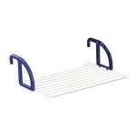 Leifheit - 83056 schoir a suspendre balcon 7 metres classic 70 blanc & bleu