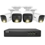 8ch kits de vidosurveillance 5 en 1 dvr 42mp micro intgr intelligent ir tanche systme de camra ...