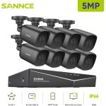 8ch kit de vidéosurveillance vidéo 5mn dvr 8 × 5mp caméra étanche ir vision nocturne système de caméra ... 8ch kit de vidéosurveillance vidéo 5mn dvr 8 × 5mp caméra étanche ir vision nocturne système de caméra ...