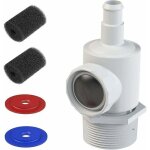 9 - 100 - 9001 raccord mural universel de rechange compatible avec polaris zodiac 280 380 180 avec brosse ...