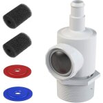 9 - 100 - 9001 raccord mural universel de rechange compatible avec polaris zodiac 280 380 180 avec brosse ...